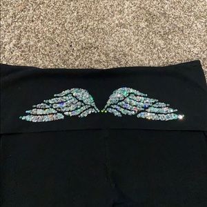 PINK wing yoga pants